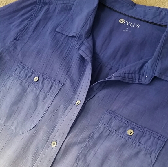 Stylus blue blouse - Picture 4 of 6